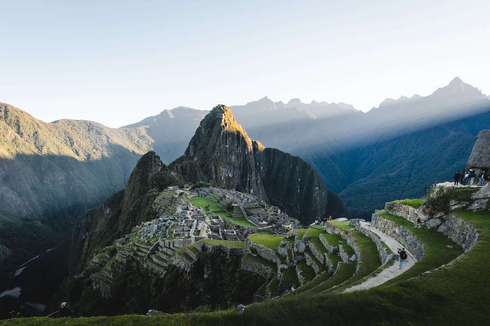 Hiking to see the extraordinary views over Machu Picchu 